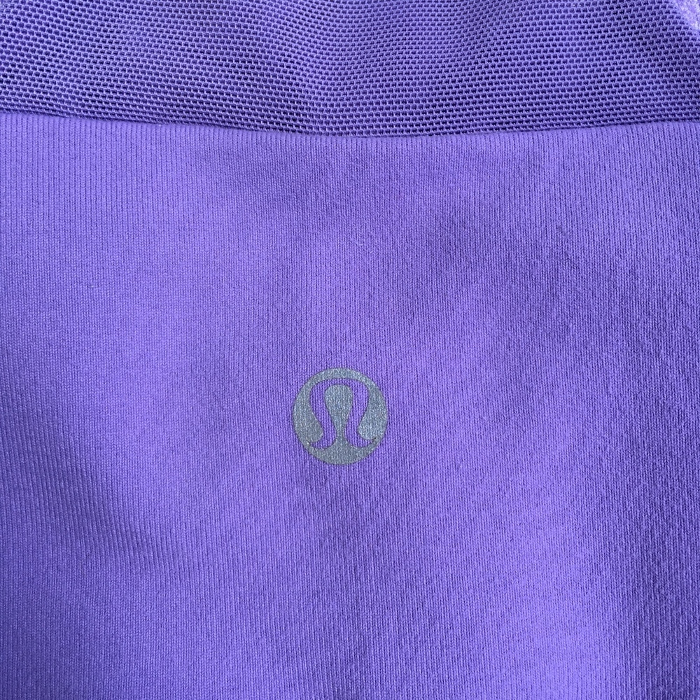 Lululemon Purple Scoop Neck Tank Top Size 4 - Picture 6 of 8